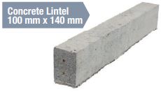 Concrete Lintels 100mm x 140mm