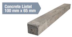 Concrete Lintels 100mm x 65mm